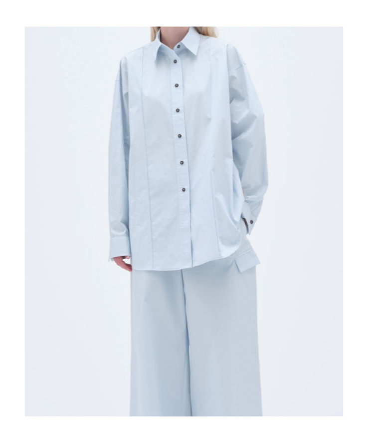 Remain Birger Christensen Pintuck-detail Shirt In White