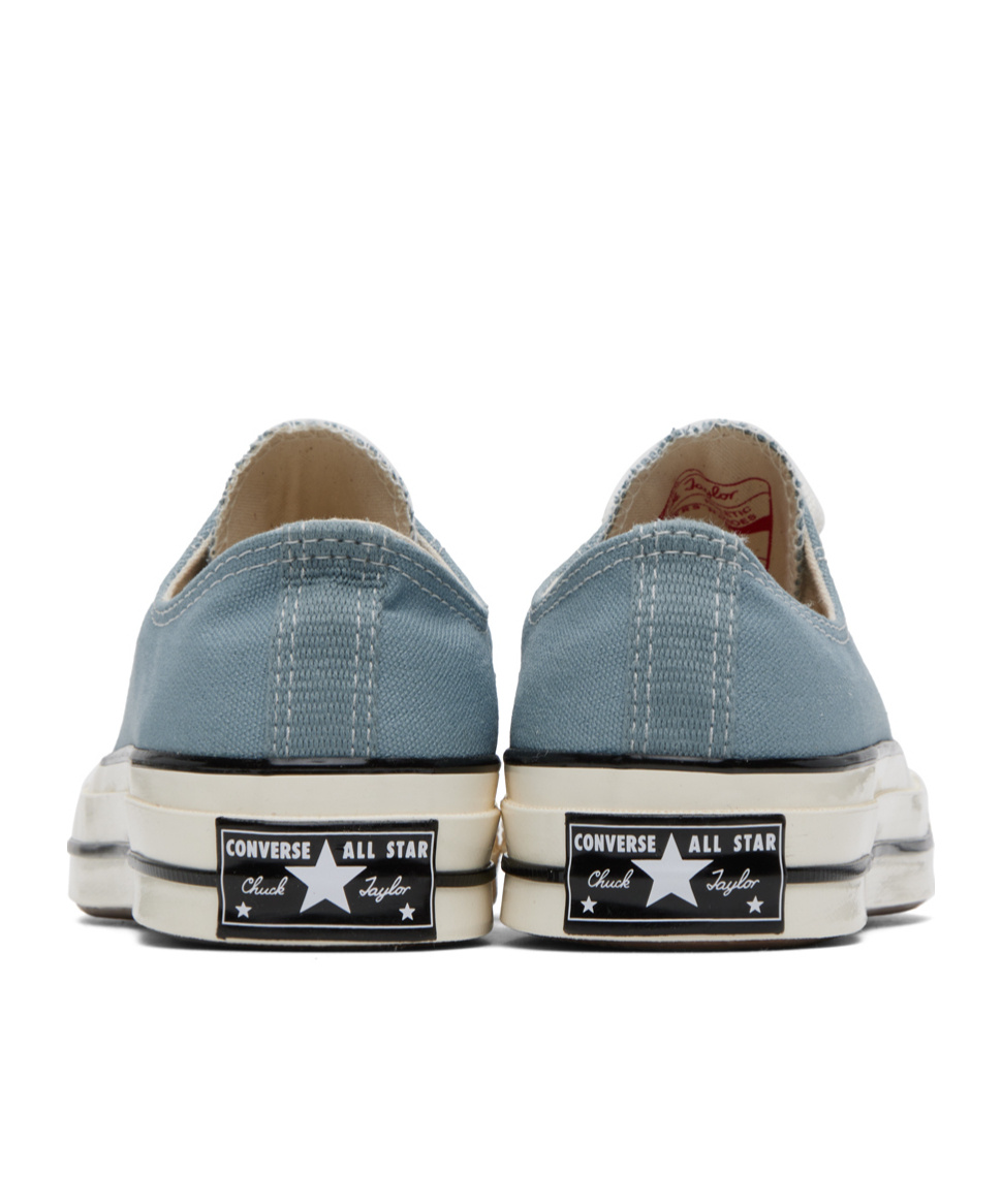 Converse Blue Chuck 70 Vintage Sneakers In White