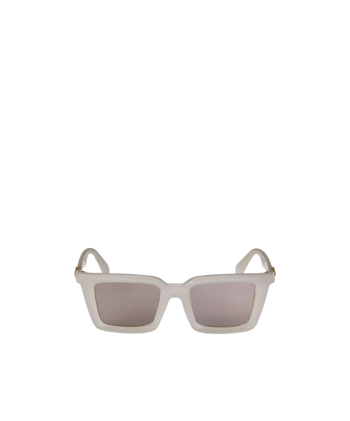 Off-white Full Frame Sunglasses In Gray