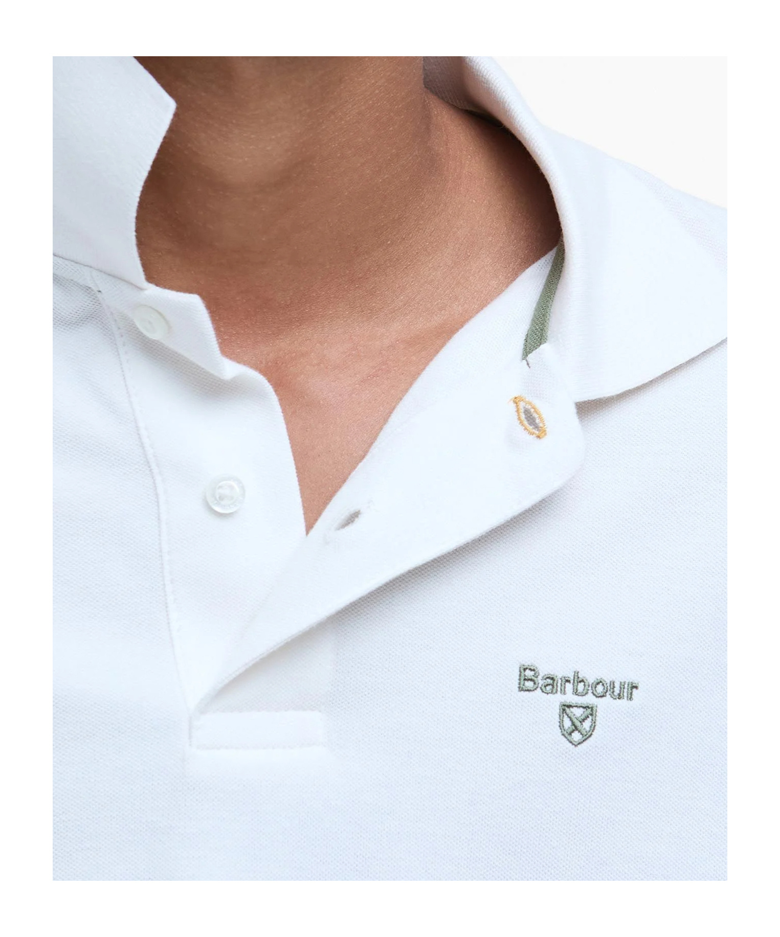 Barbour Tartan Pique Polo T-shirt