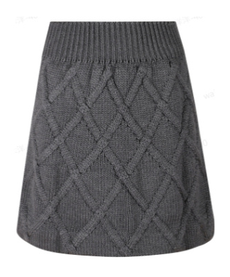 Jil Sander Elastic Waist Skirt In Black