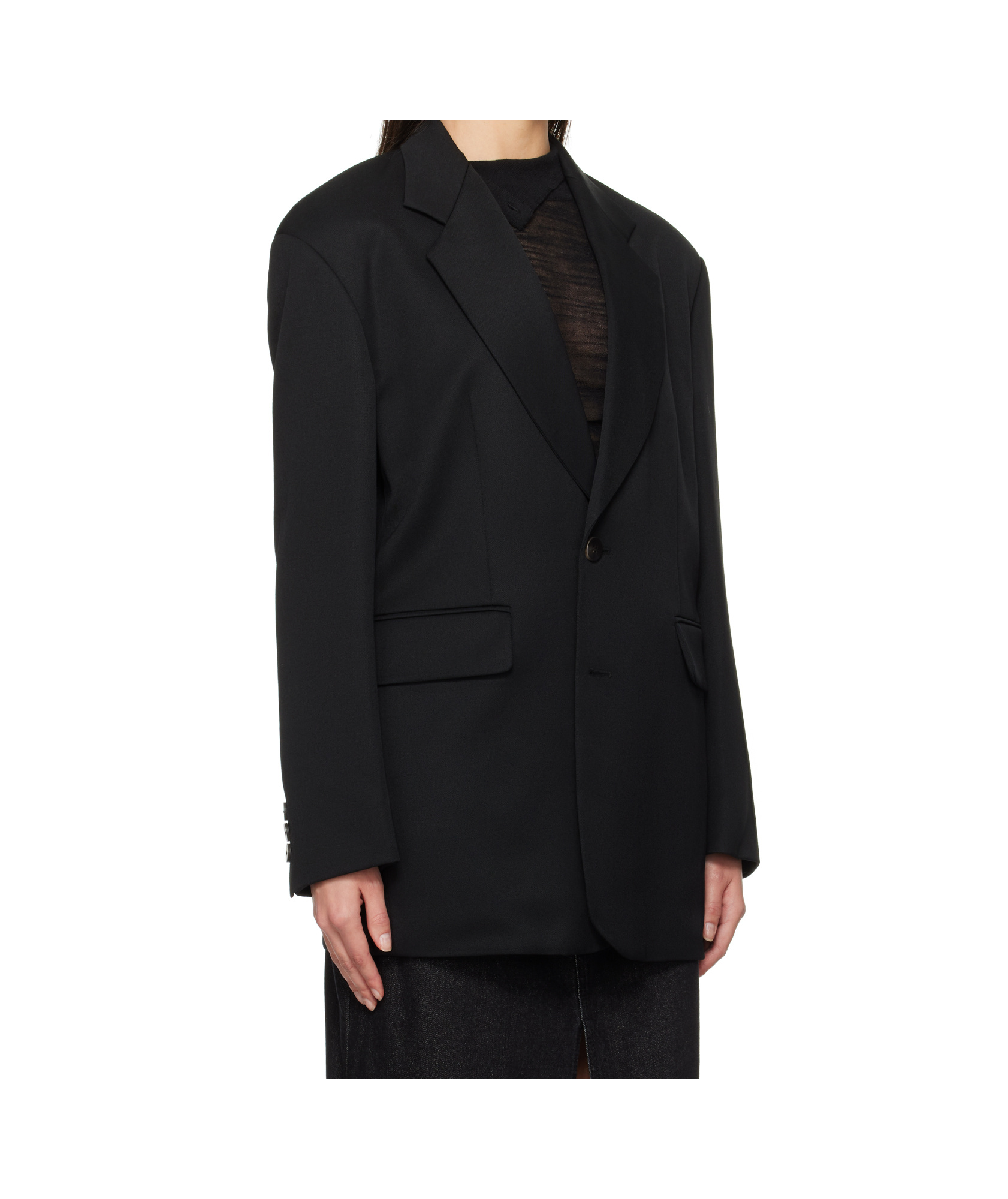 WOOYOUNGMI LONG-SLEEVED SUIT COAT 