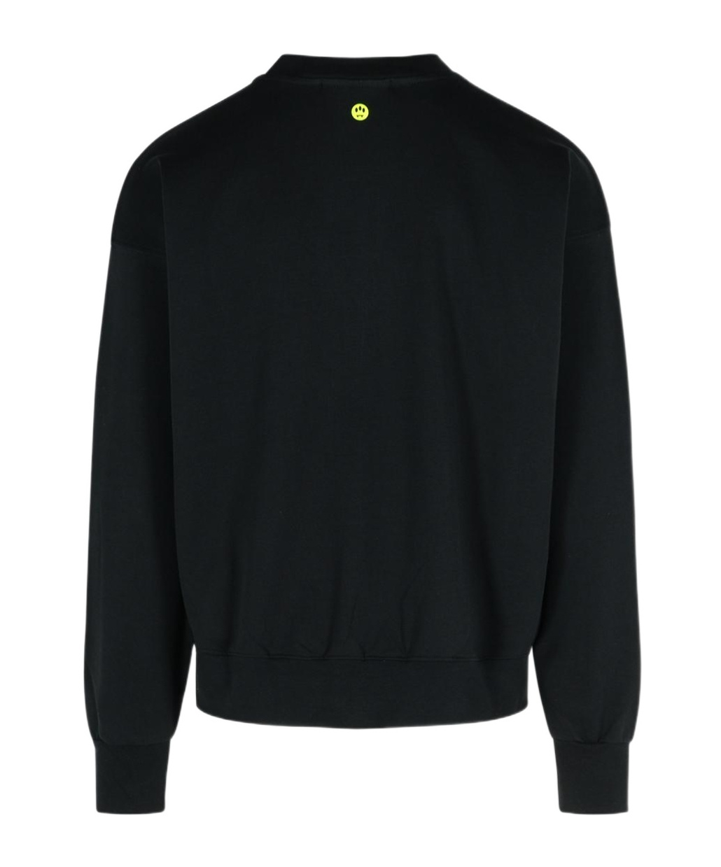 Barrow Teddy Print Sweatshirt In Black