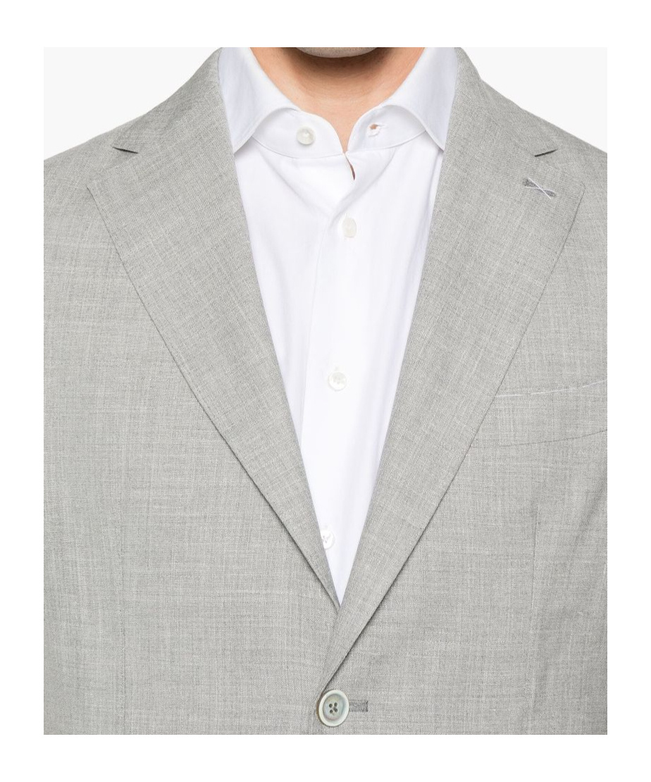 Eleventy Elasticated Waist Two-piece Suit In Gray