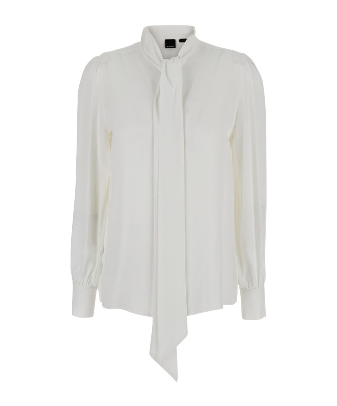 Pinko Cassaforte Crepe Blouse In White