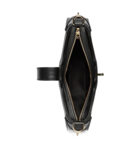 Gucci Women's Tiger Head Logo Shoulder Bag In Black