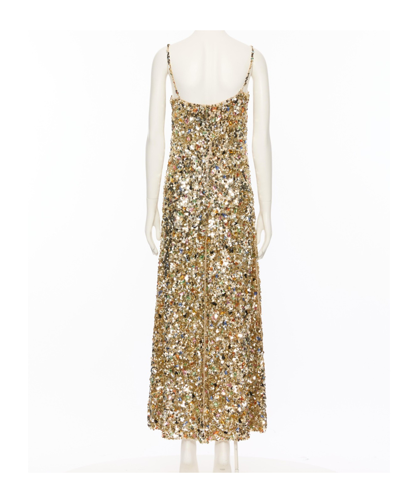 Valentino Embroidered Tulle Illusione Midi Dress In Brown