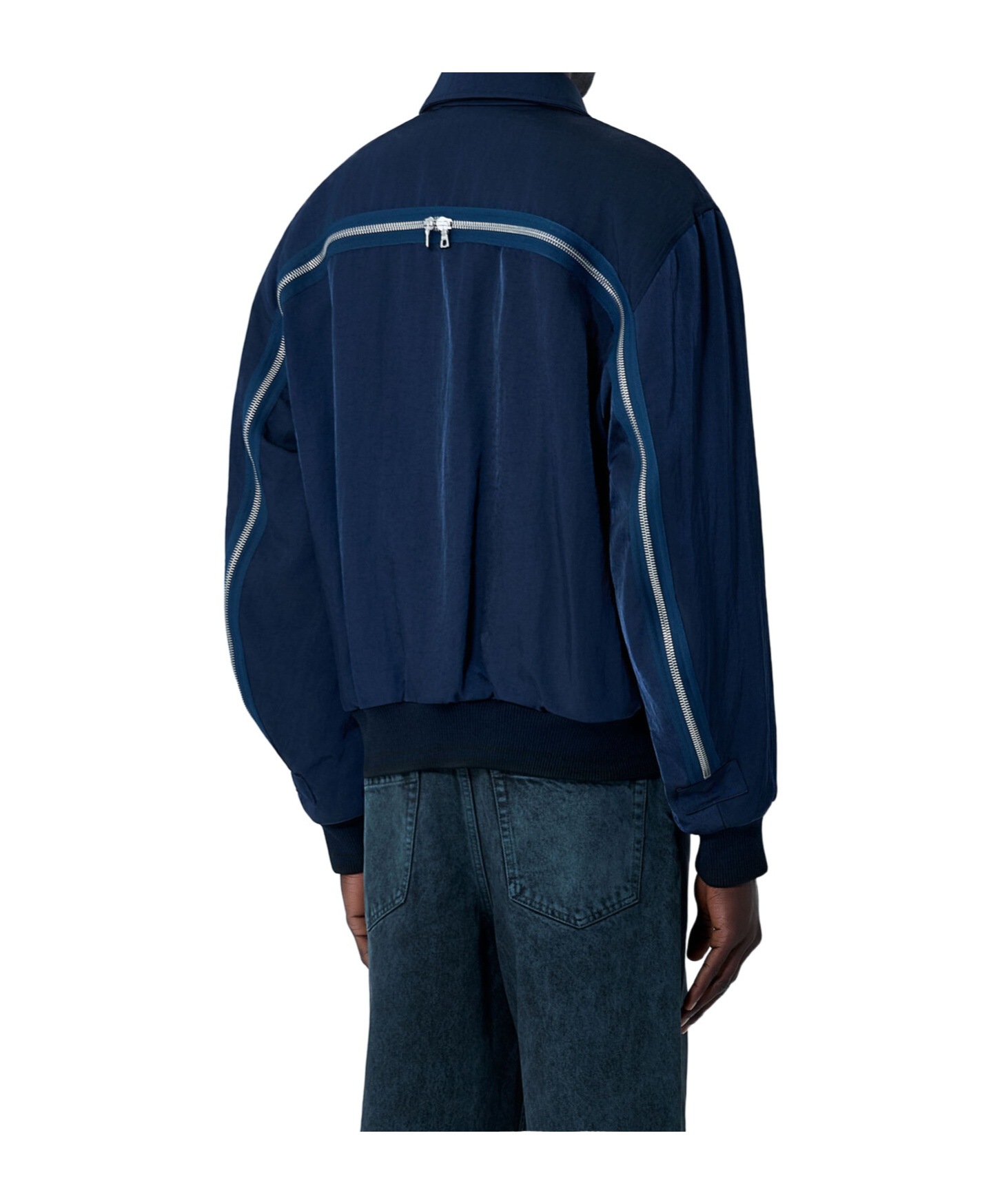Dries Van Noten Men Venlo Jacket In Blue