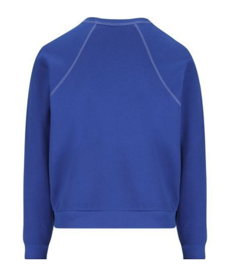 Celine Slim-fit Logo-print Cotton-jersey Sweatshirt In Multi