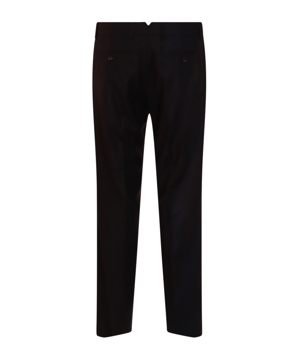 Shop Ami Alexandre Mattiussi Ami Paris Tailored Trousers In Black