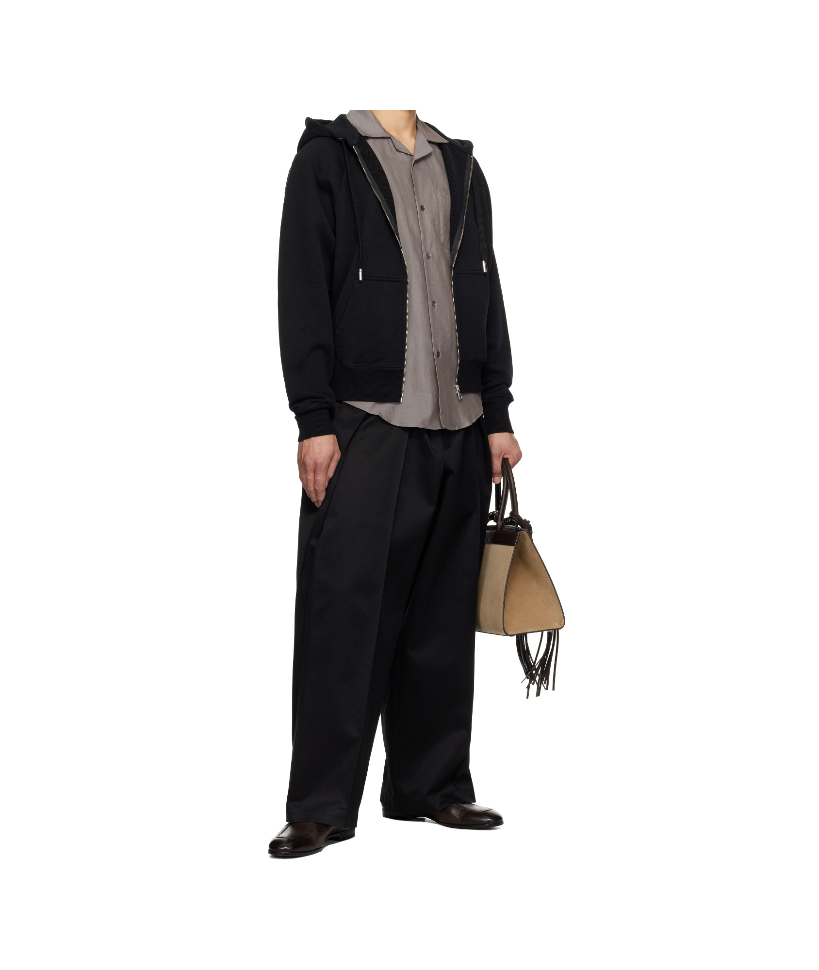 Ami Alexandre Mattiussi Black Ami De Coeur Tonal Hoodie In Black