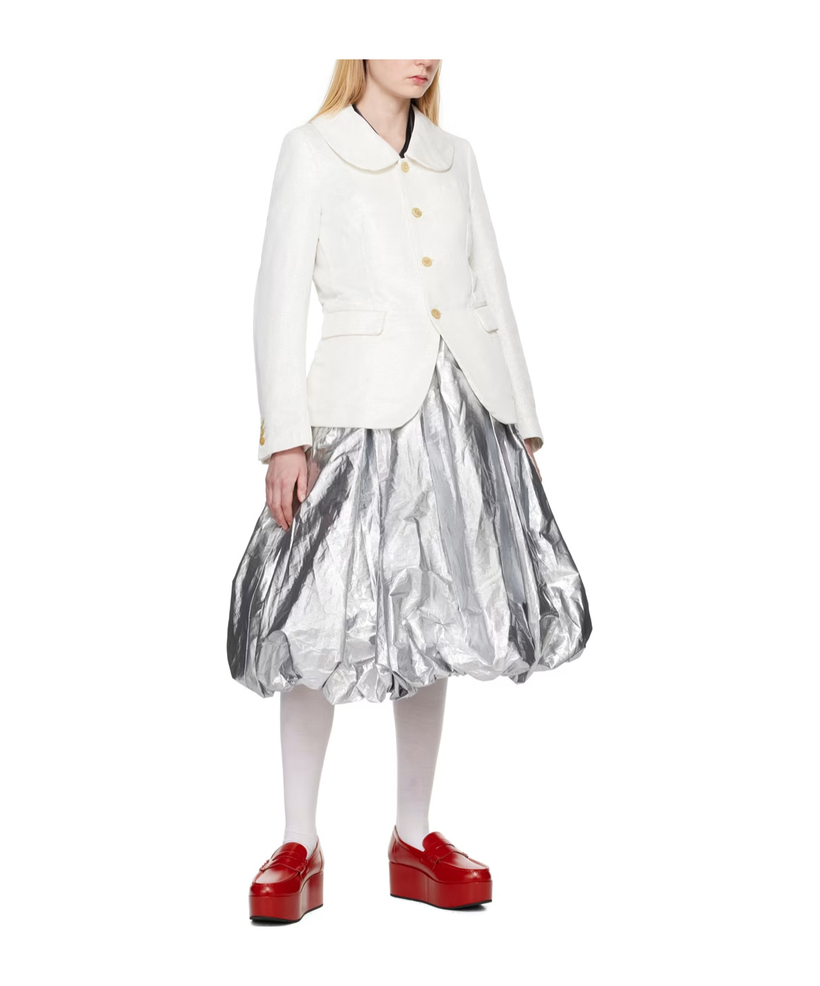 COMME DES GARÇONS BALLOON PLEATED SKIRT 