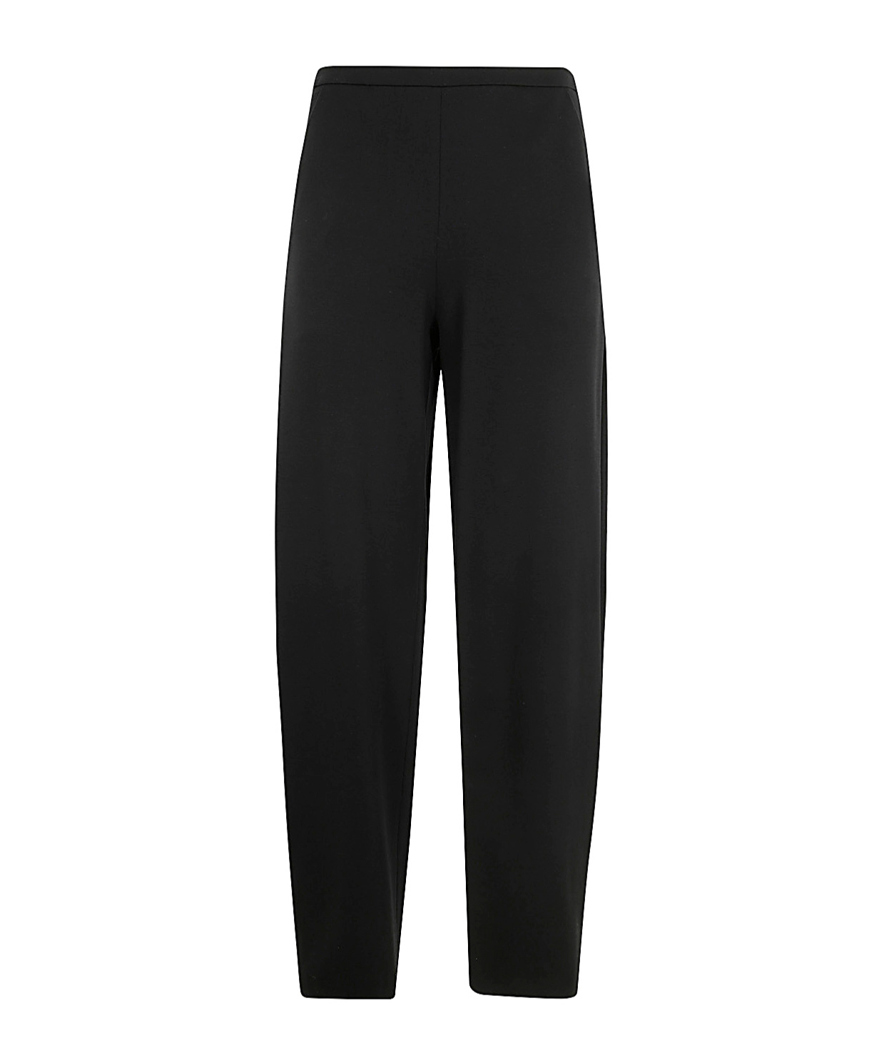 Emporio Armani Sleek Women's Trousers For Fall 2025 In Black
