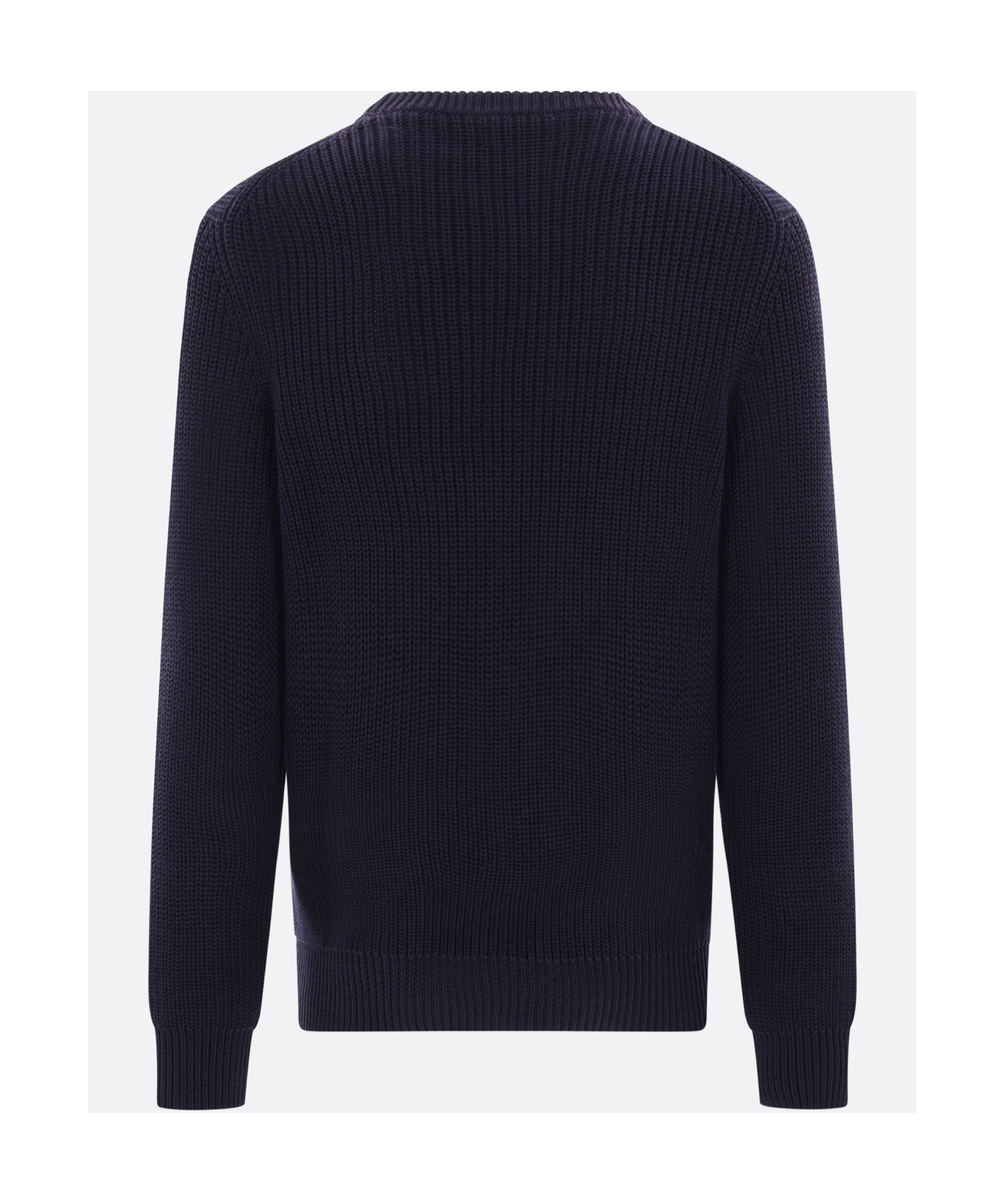 Brunello Cucinelli Half English Rib Jumper In Black