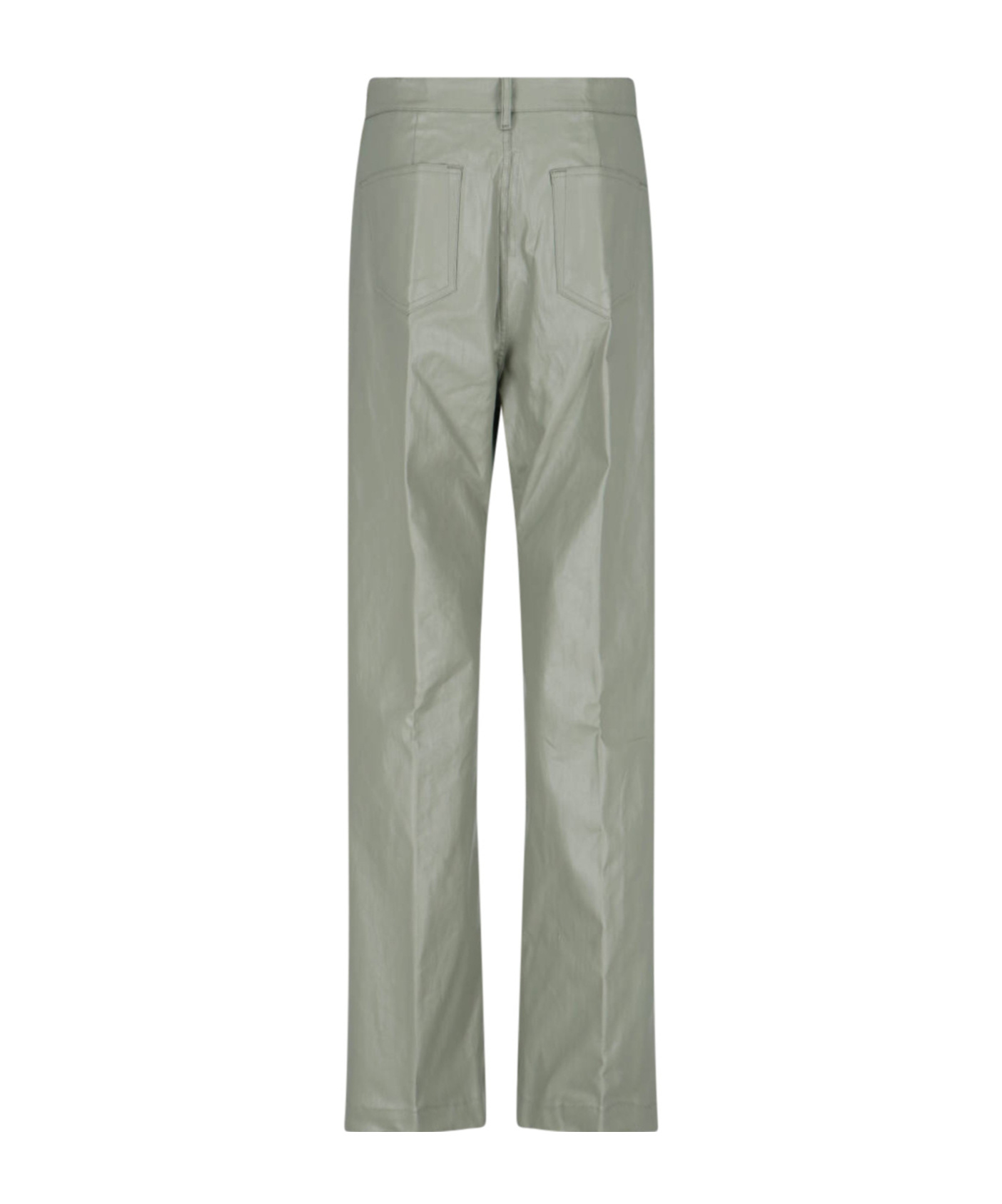Rick Owens Belt-loop Casual Pants In Gray