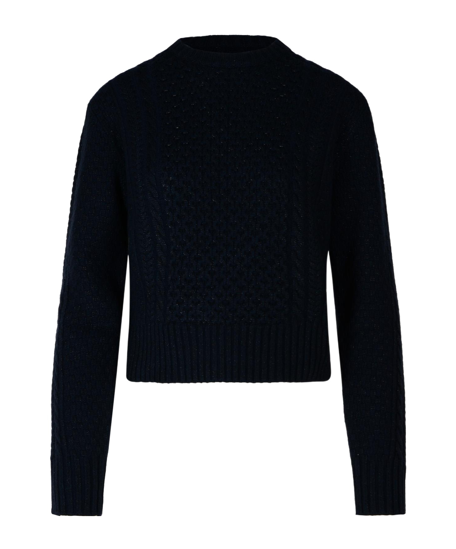 Fabiana Filippi Round Neck Sweater In Black