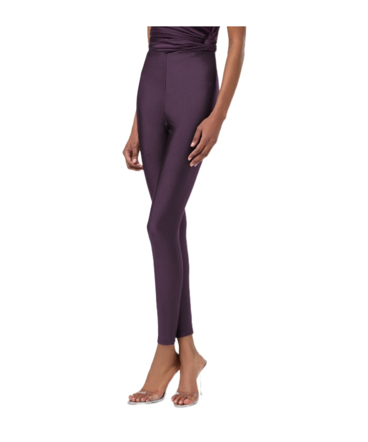 The Andamane Holly 80's Leggings In Purple