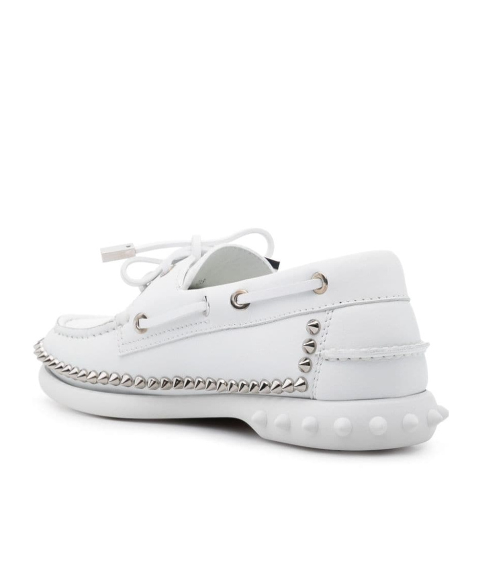 Christian Louboutin Boat Loafer Gerockel In White