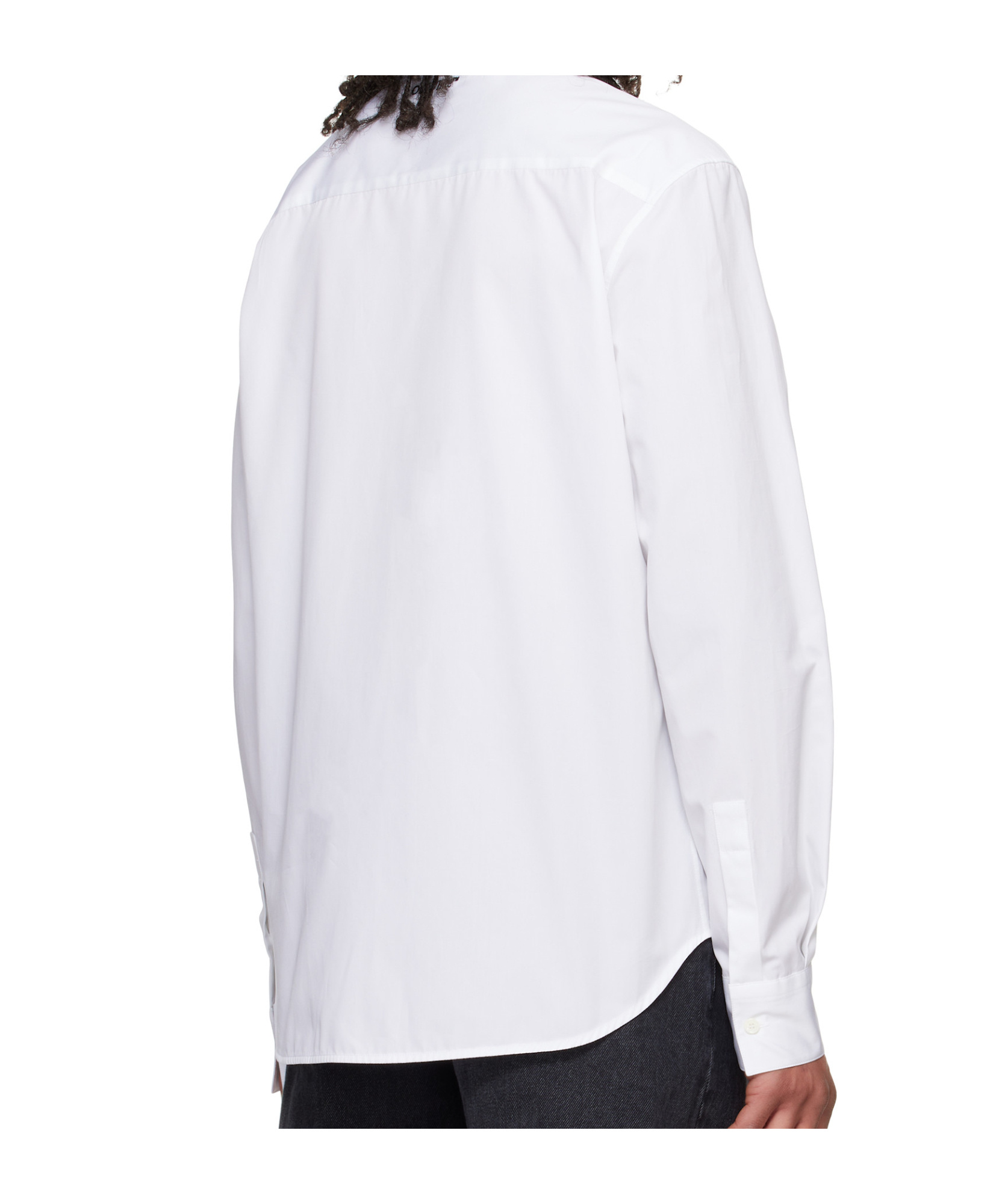 Off-white Long-sleeved Shirt In White