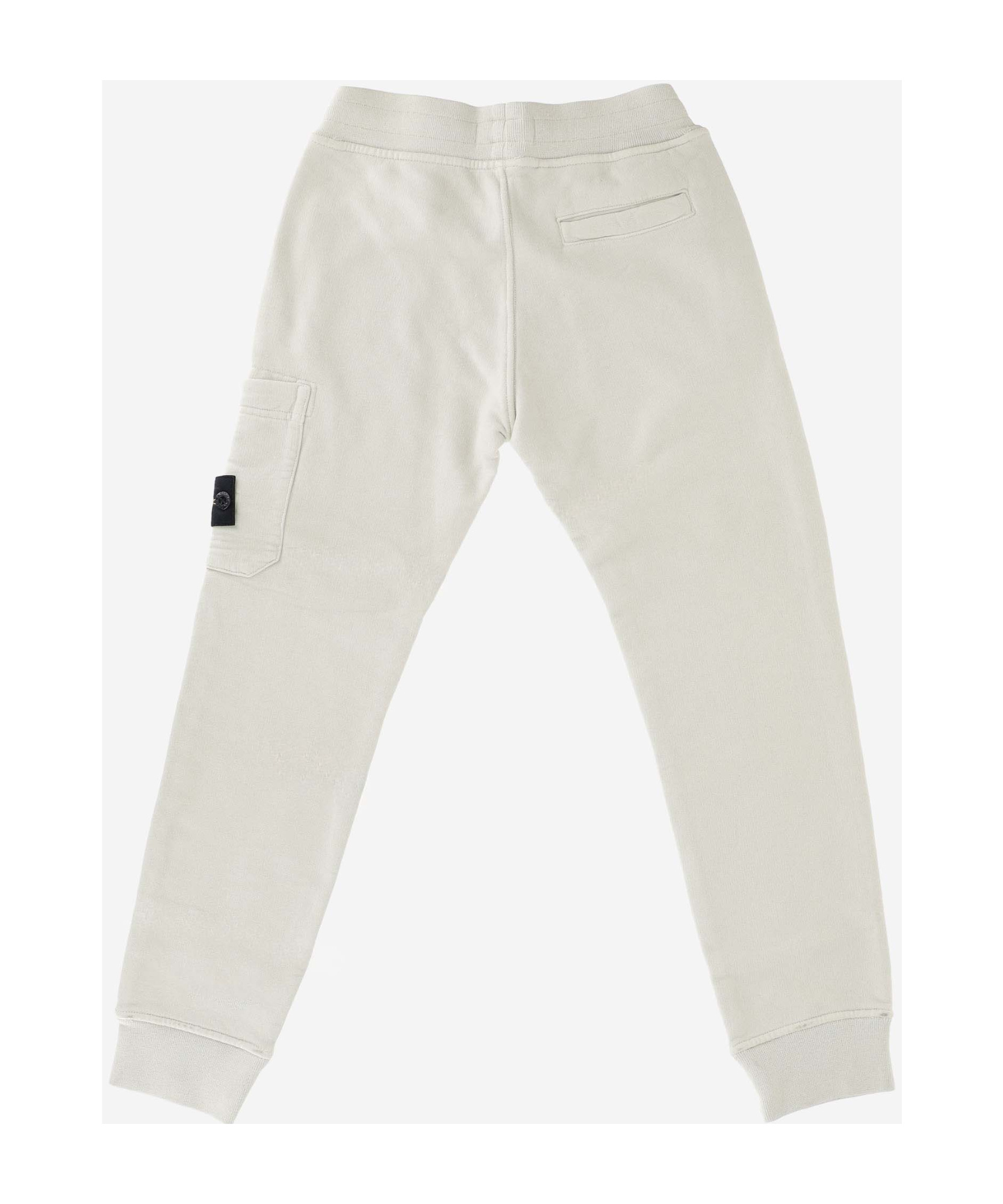 Stone Island Compass Badge Track Pants In White