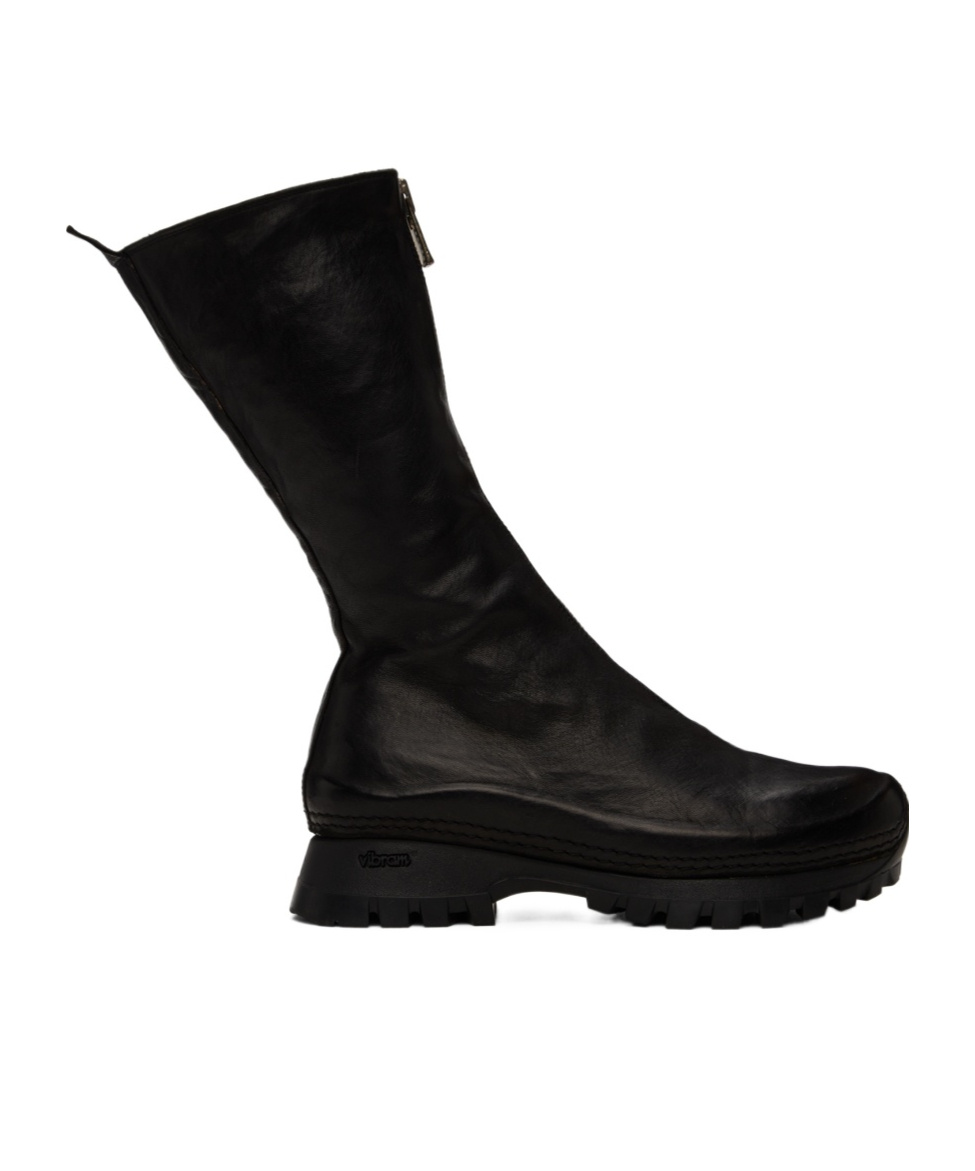 Guidi Vs09 Medium Boots In Black