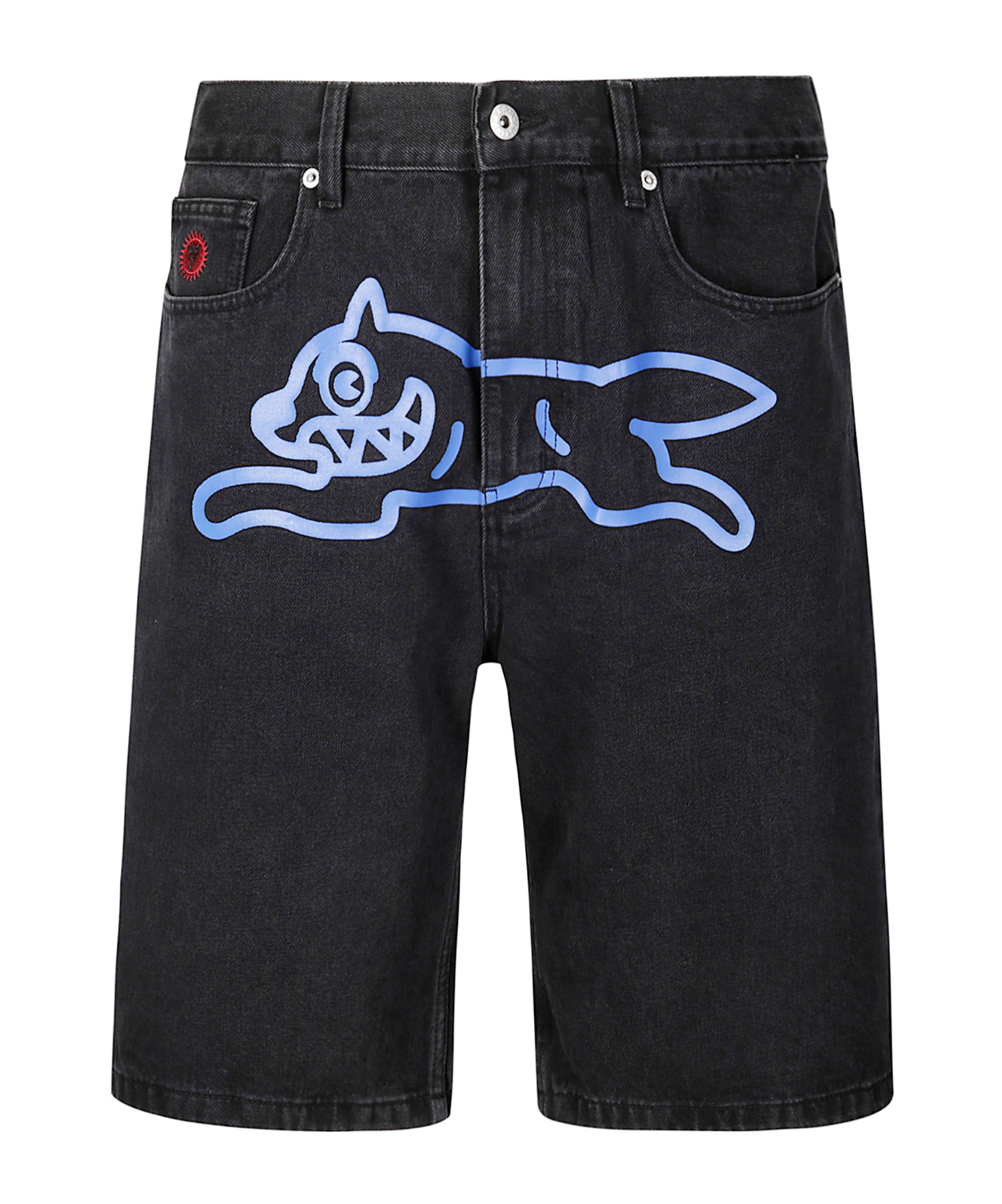 Icecream Running Dog Denim Jeans In Black