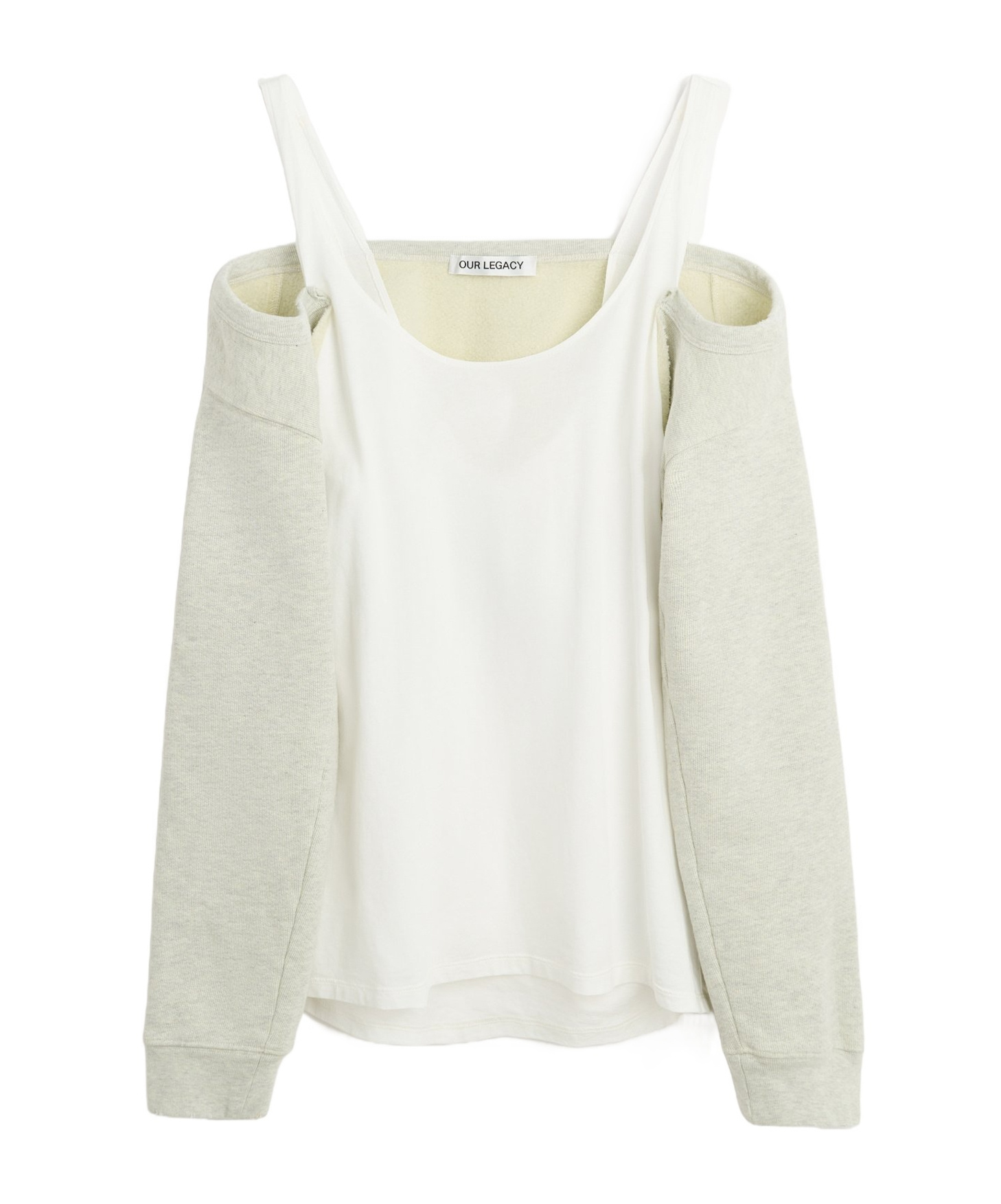 Our Legacy Cardigan Tank Topwear In White