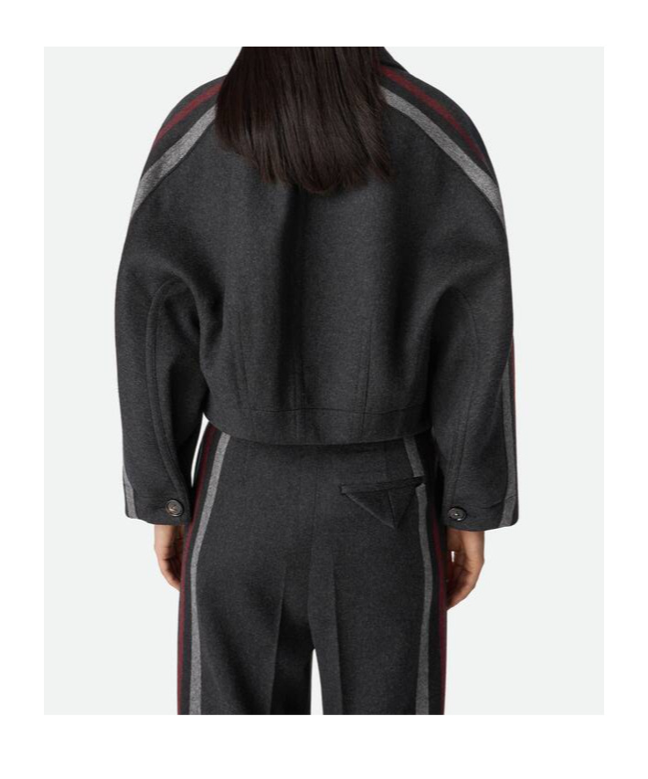 Bottega Veneta Wool And Cashmere Jacket In Multi