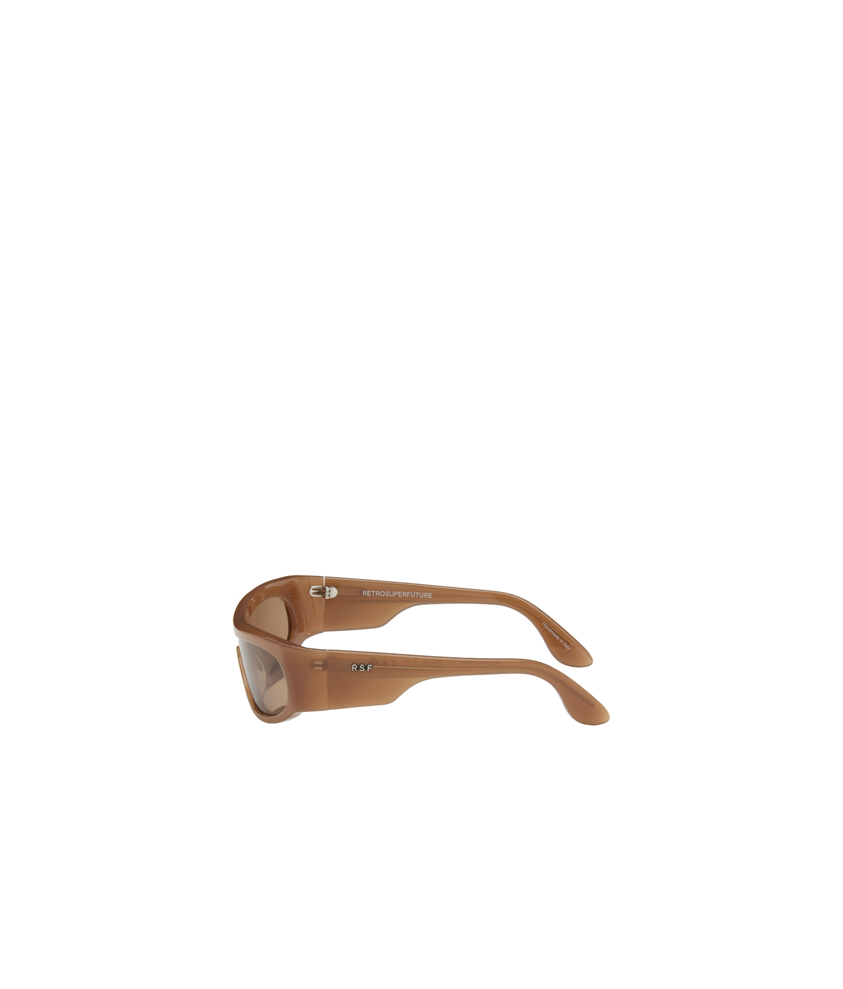 Retrosuperfuture Full Frame Sunglasses In Nude