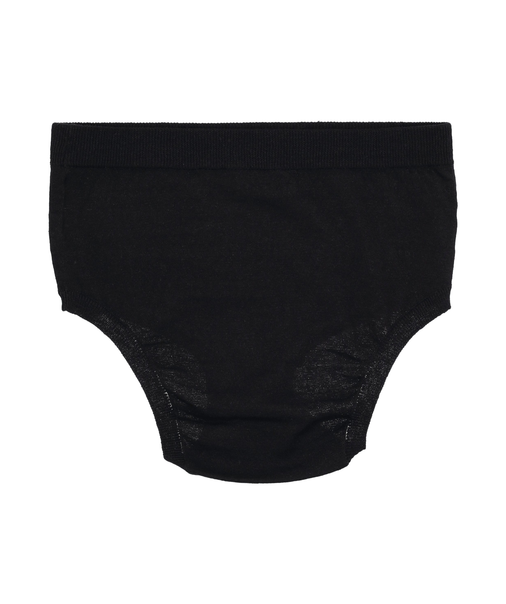 P.a.r.o.s.h Stretch Waistband Ribbed Trim Shorts In Black
