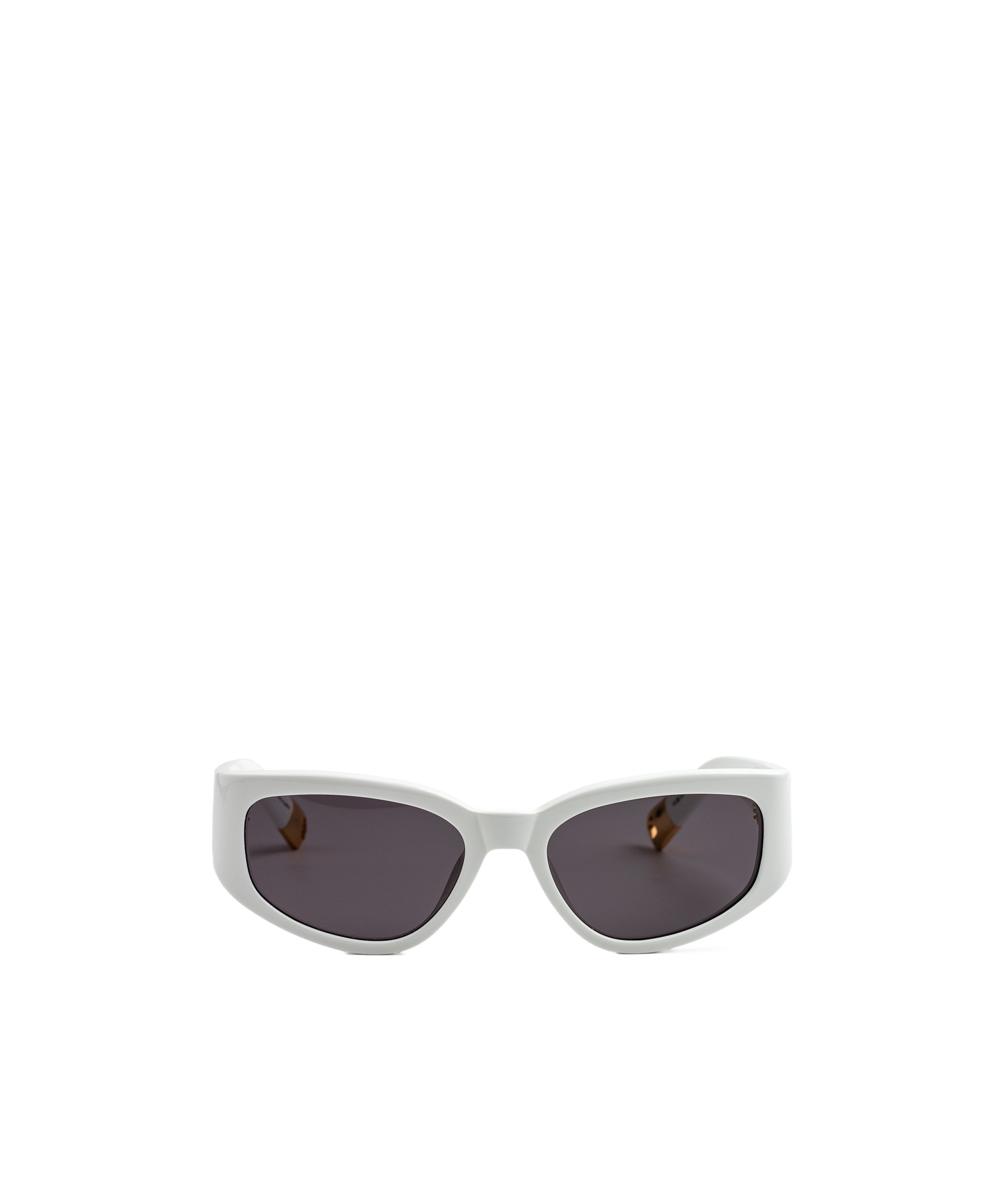 Jacquemus Logo Sunglasses In Gray