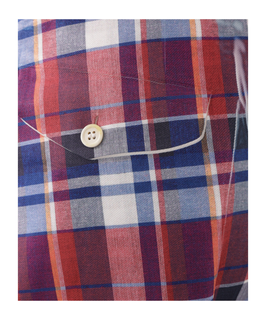 Comme Des Garçons Checked Shorts In Multi