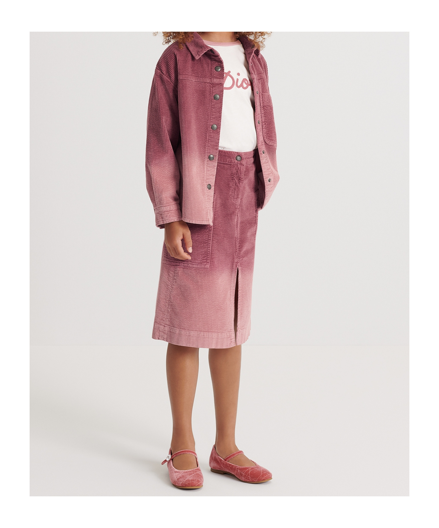 Dior Belt-loop Skirt In Pink
