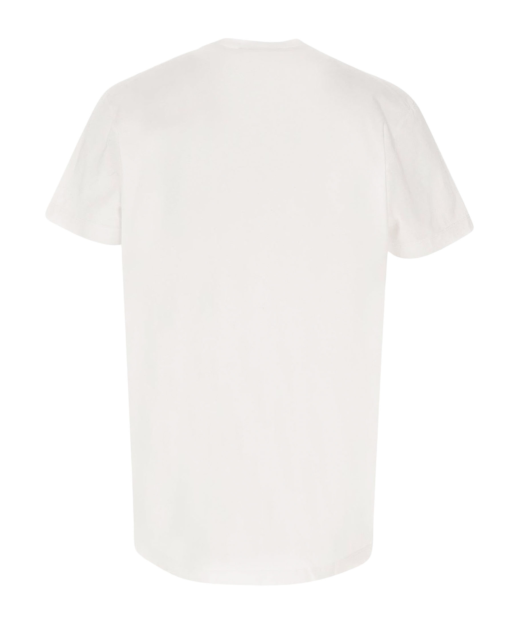 Dsquared2 Short Sleeve Cotton T-shirt In White