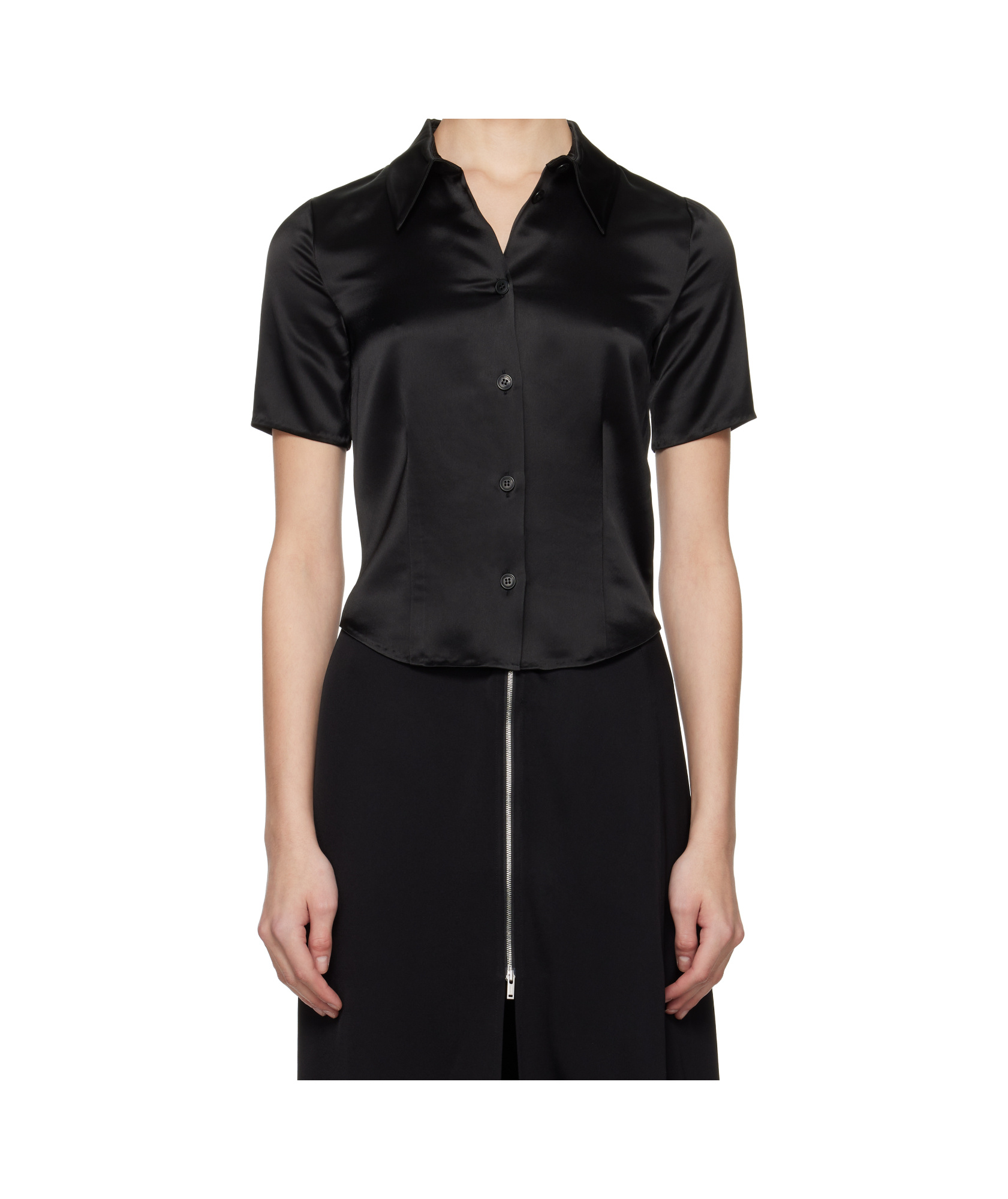 Nanushka Black Clare Shirt