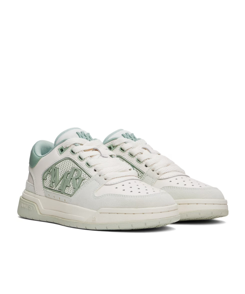 Amiri Laced Sneakers In White