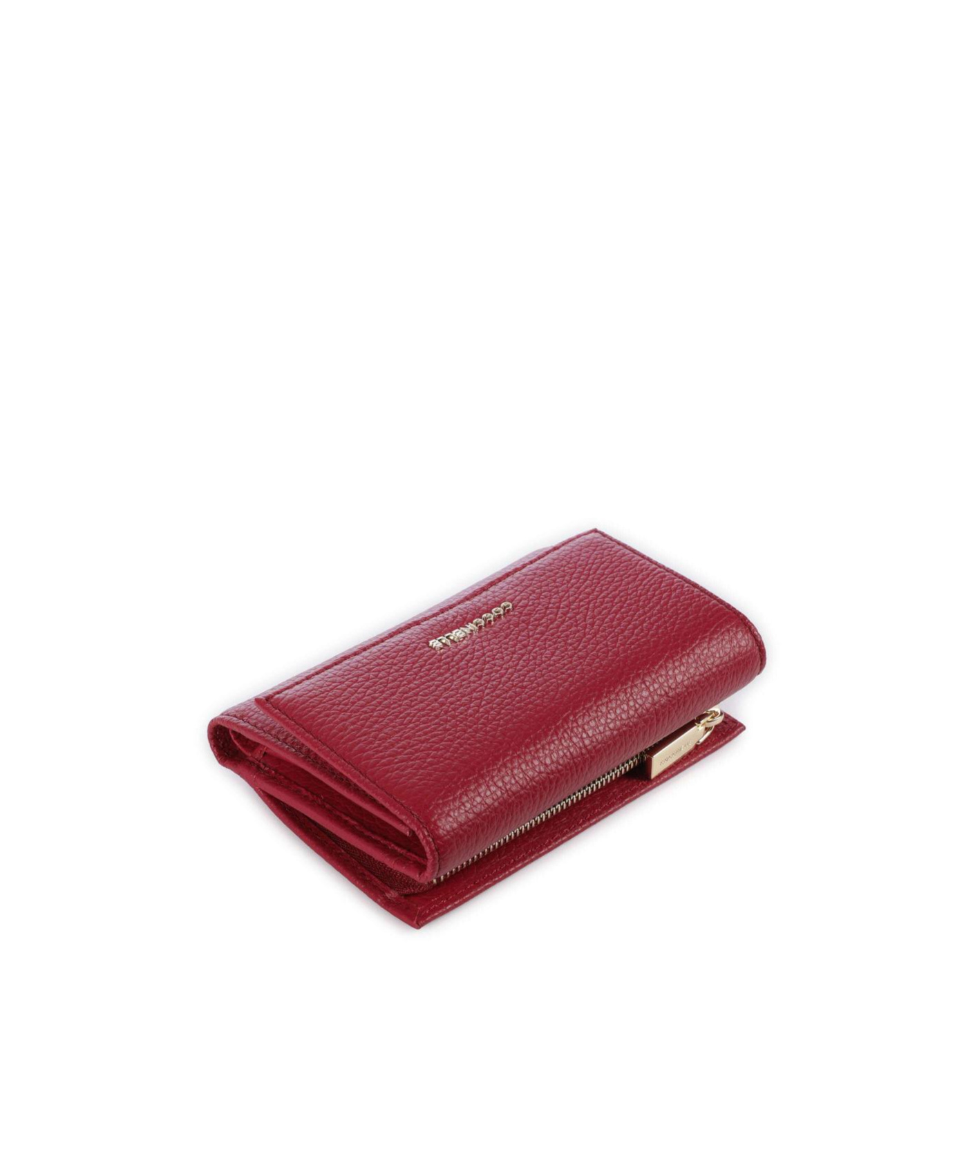 Shop Coccinelle Leather Wallet In Red
