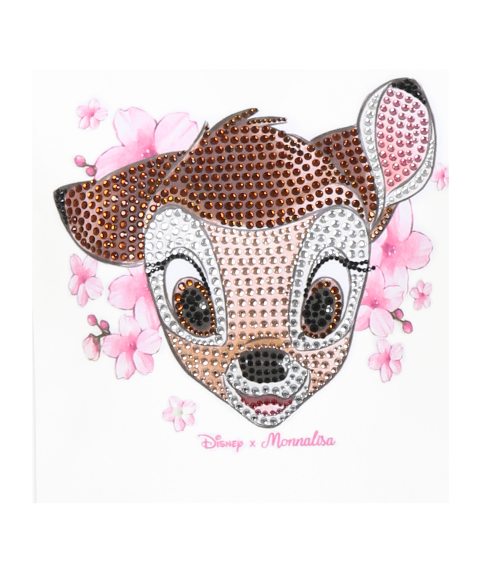 Monnalisa X Disney Bambi-print T-shirt In Multicolor