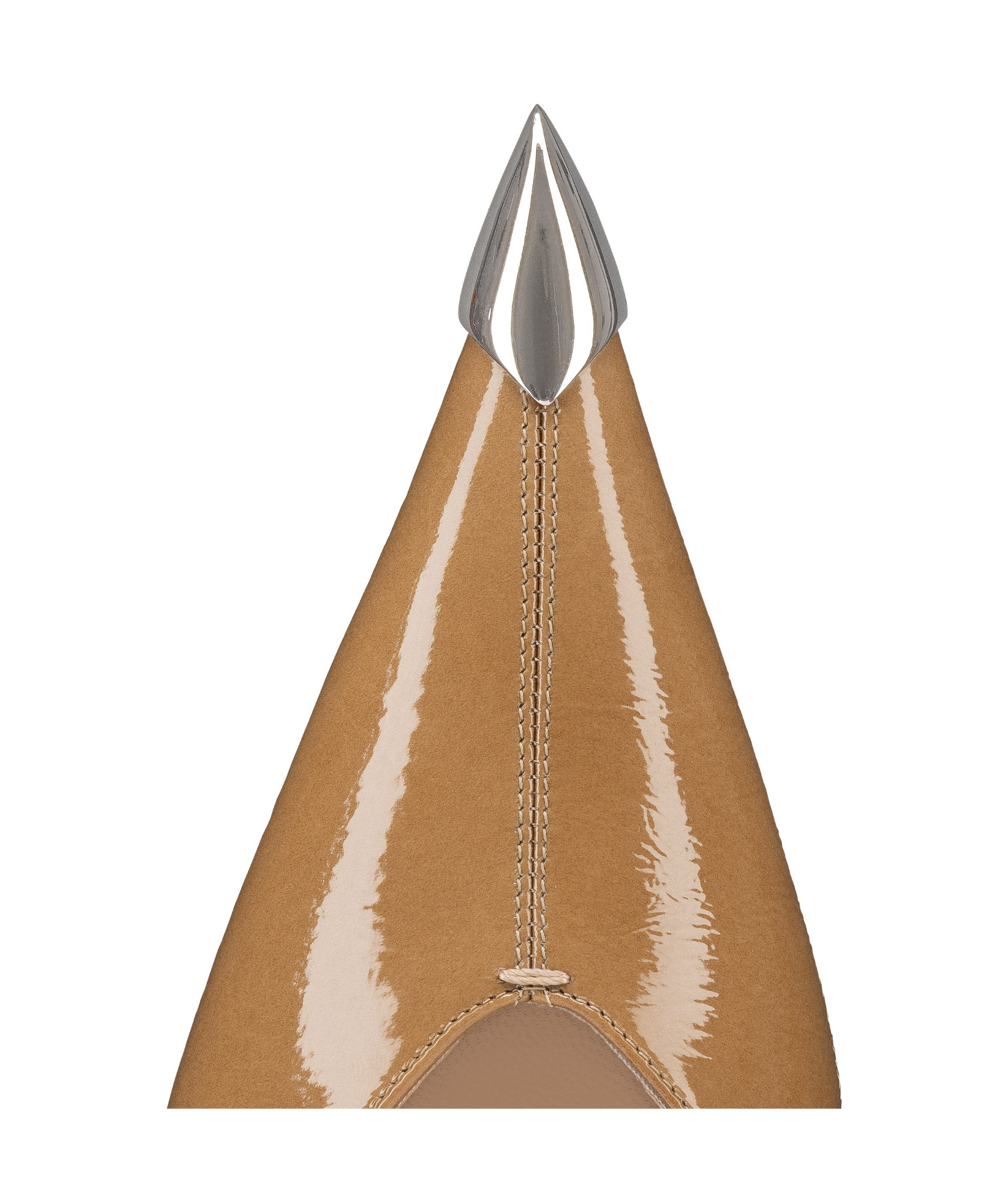 Shop Christian Louboutin Pointed High Heels In Brown