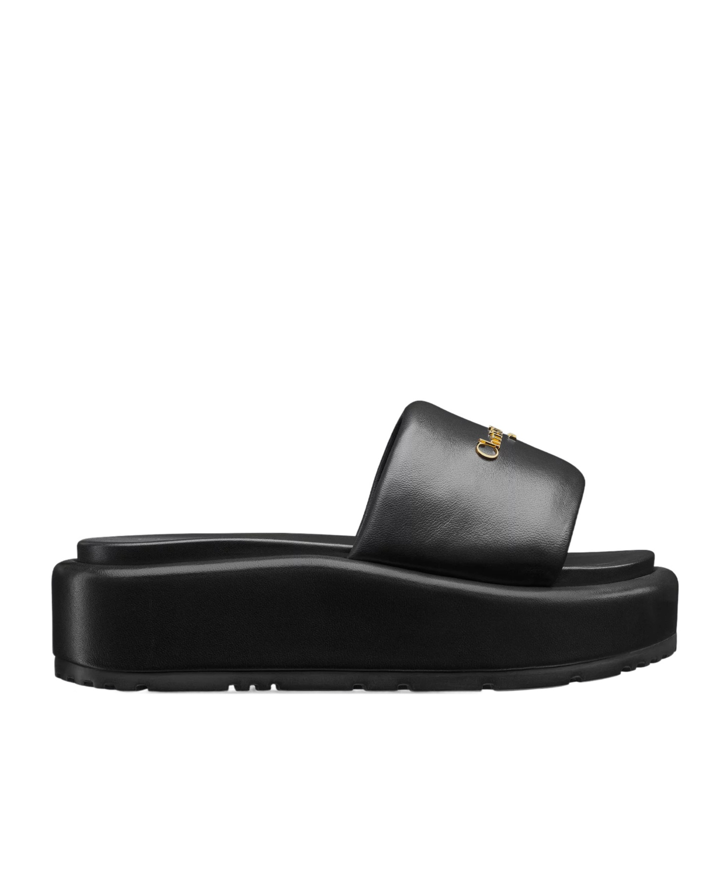 Dior D-lane Platform Slide In Multi