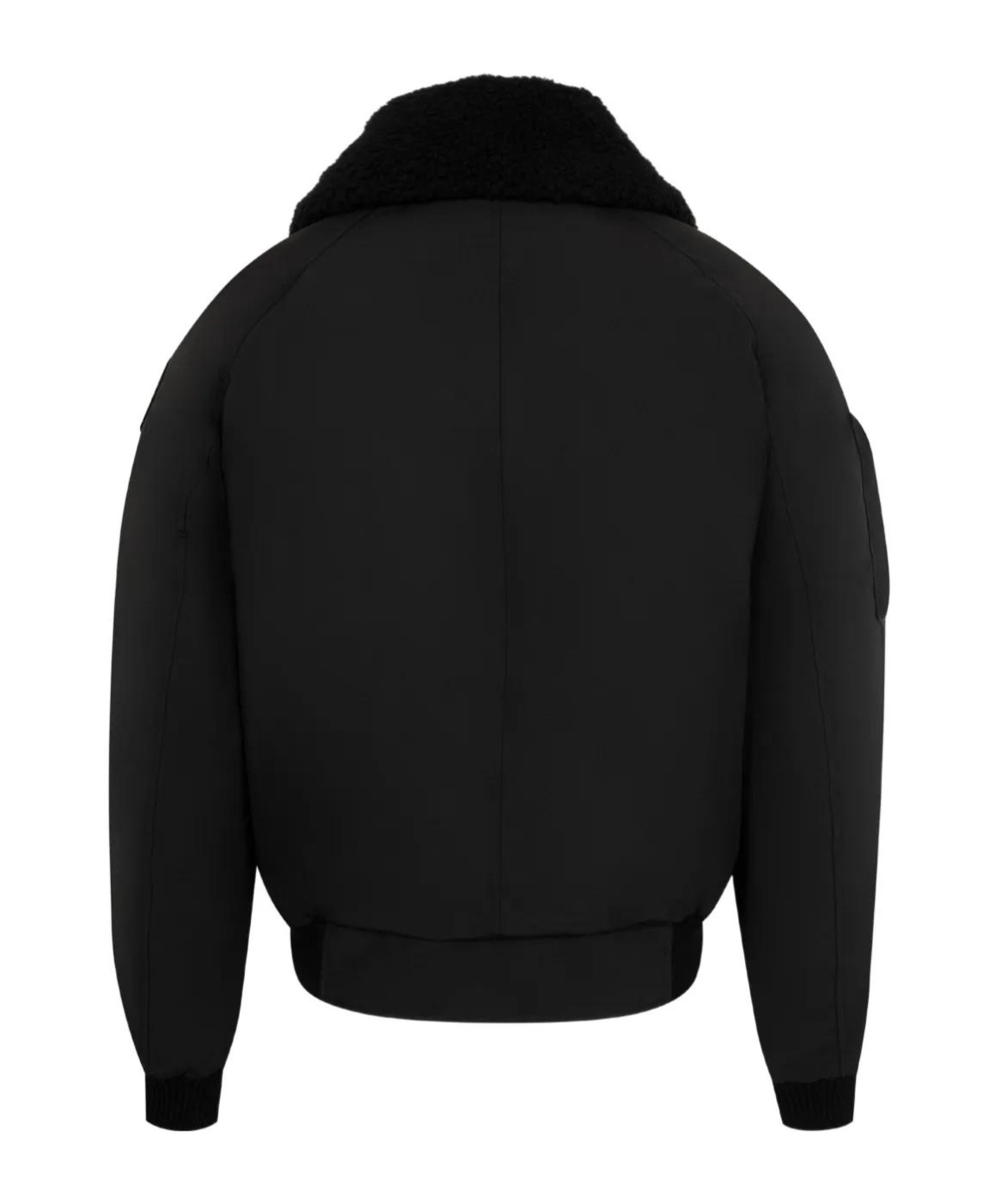 Canada Goose Chilliwack Bomber Jacket With Fleece Collar In Black