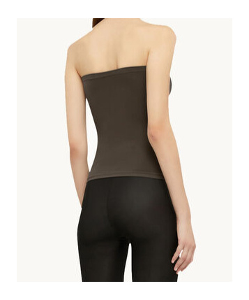 Wolford Top Sleeveless In Brown
