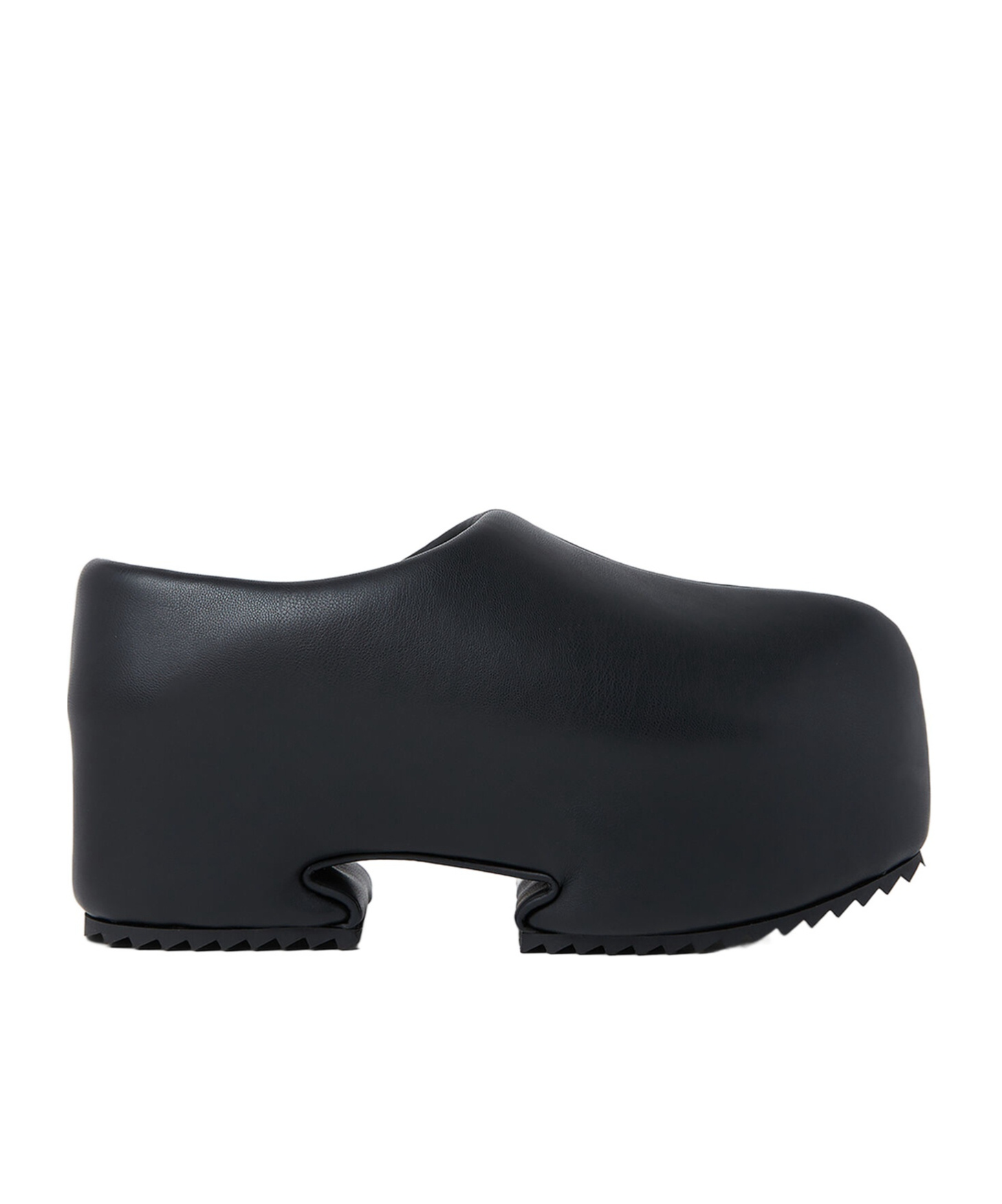 Yumeyume Thick-soled Muller Shoes In Black