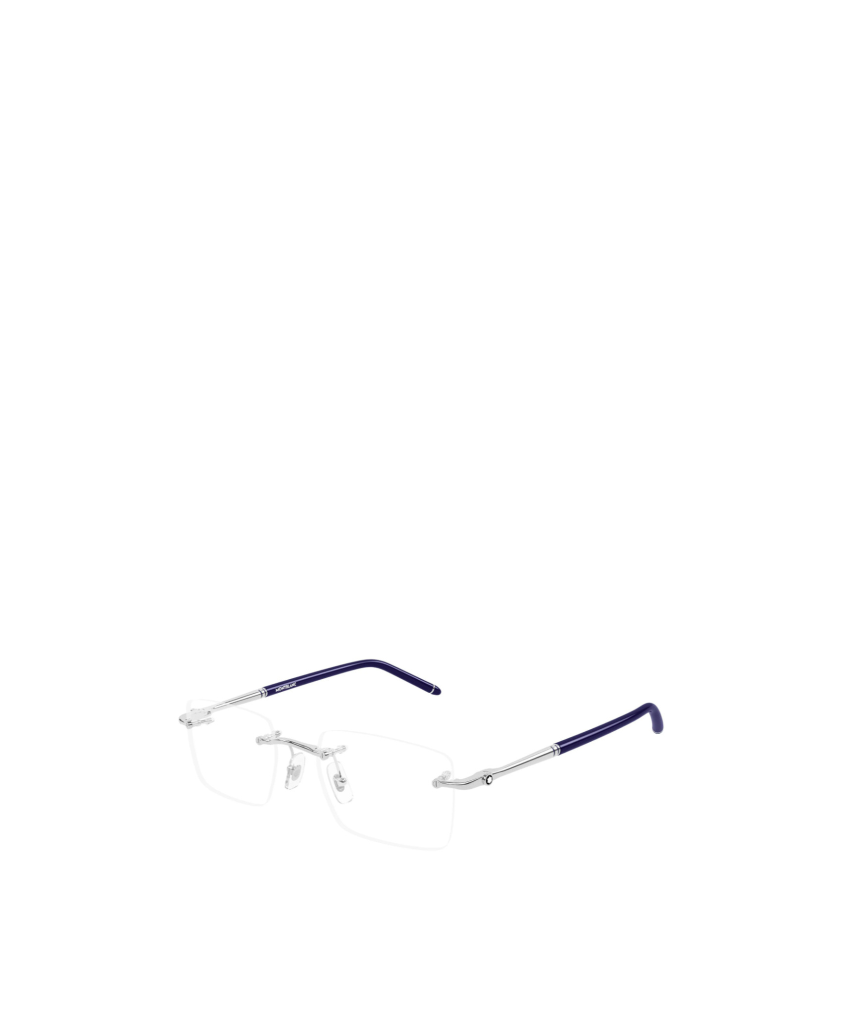 Montblanc Rectangle Glasses In Gray