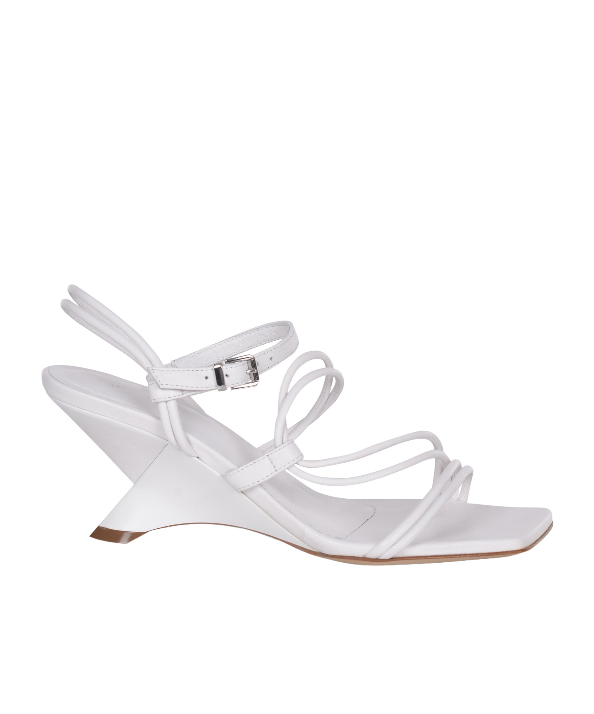 Vic Matie Strapped Sandals In White