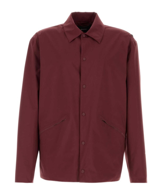 Herno Indstopped Laminar Overshirt In Red