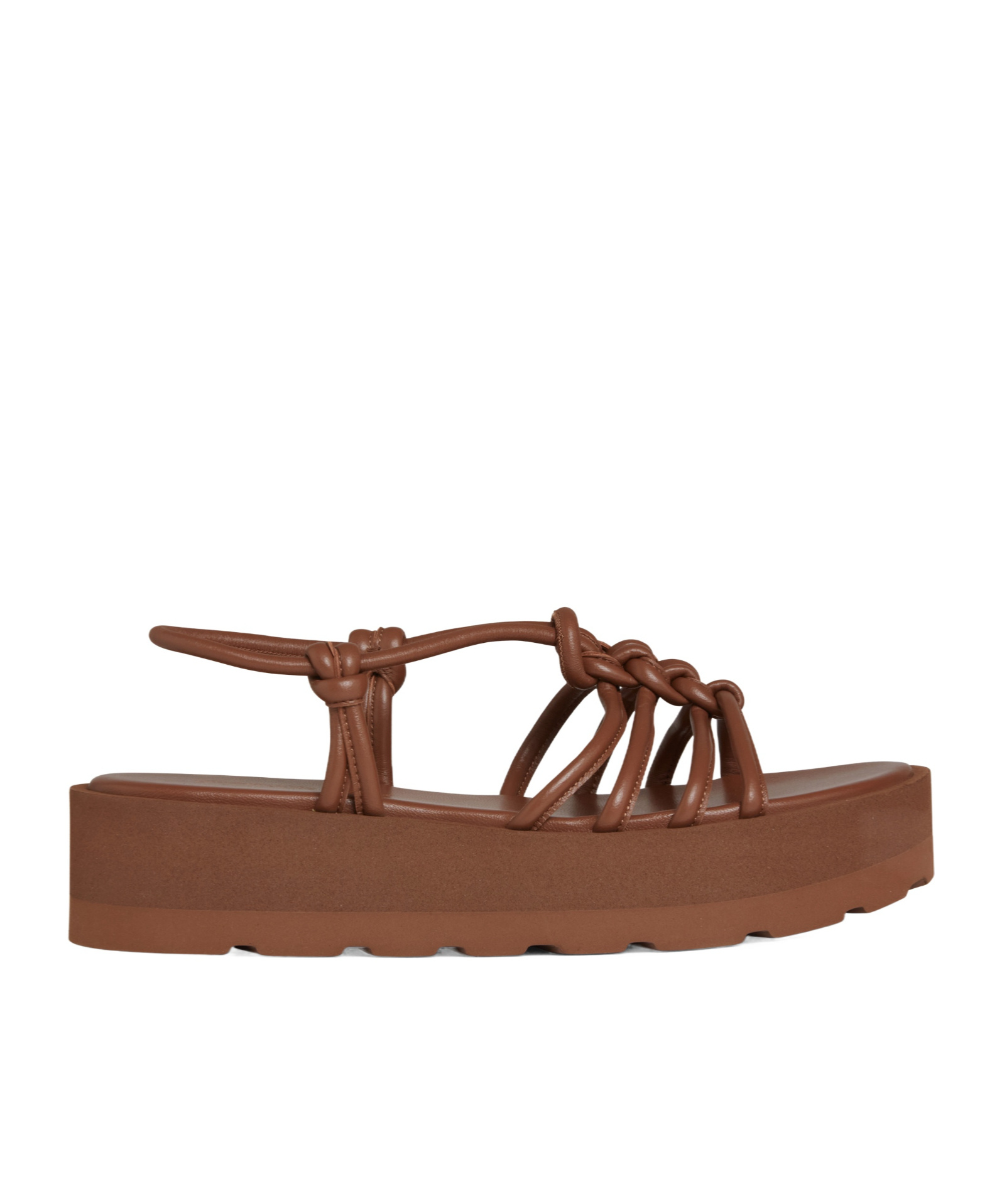 Gianvito Rossi Hebe Slingback Strap Sandals In Brown