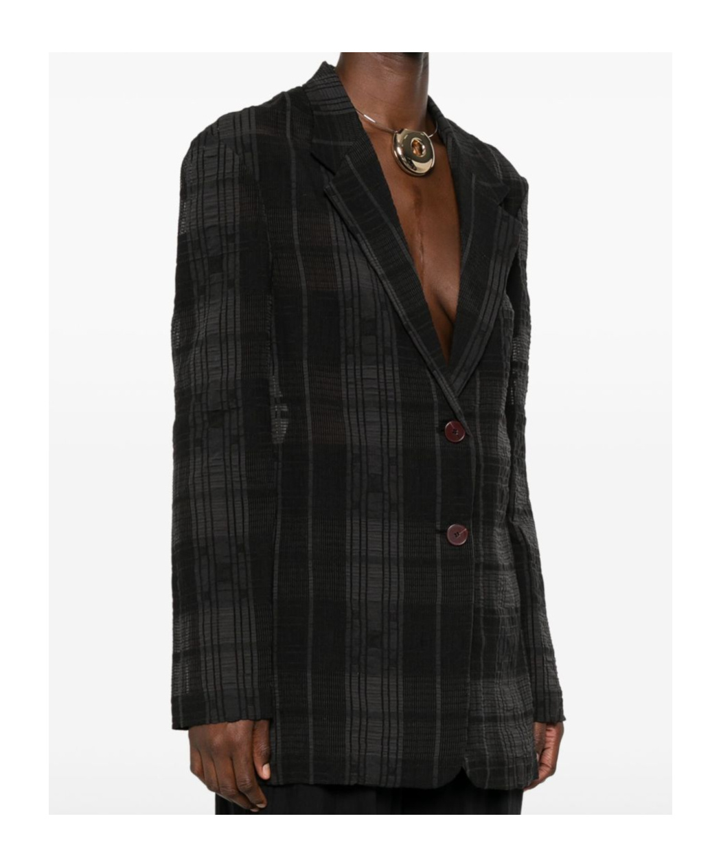 Alysi Single-breasted Blazer Jacket