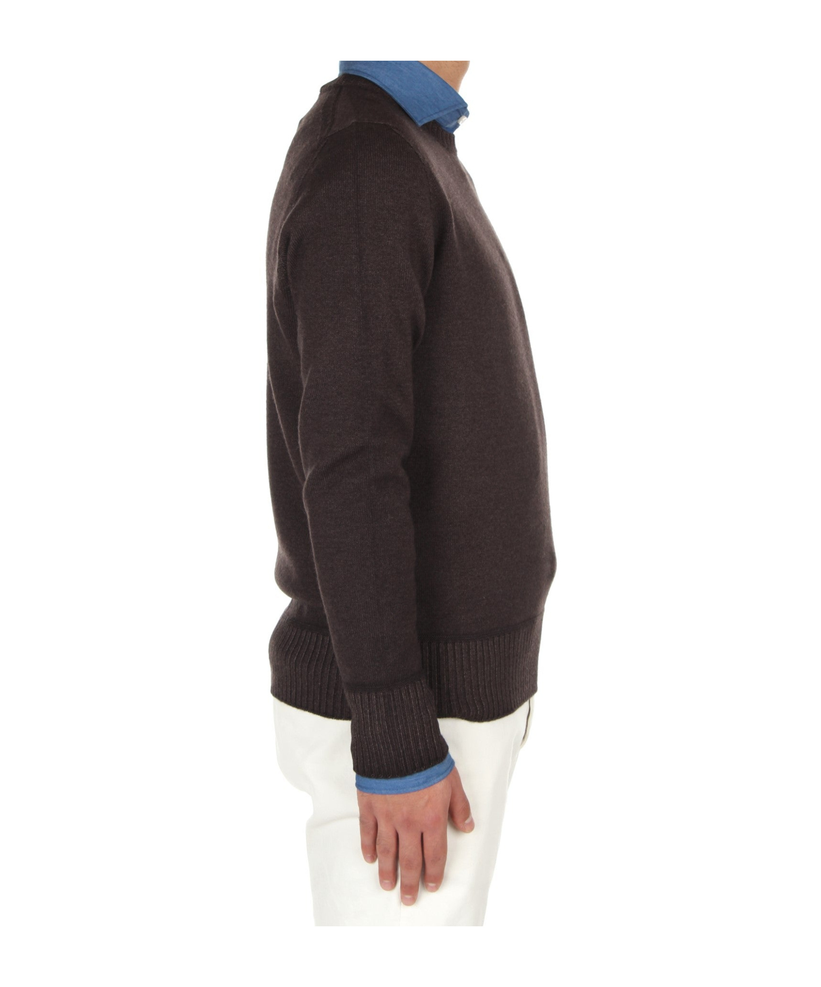 Drumohr Long-sleeved Sweater In Black