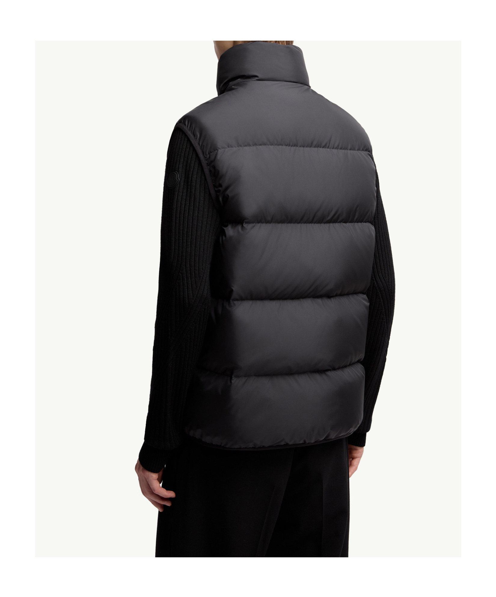 Moncler X Aap Rocky Sparky Down Vest In Black